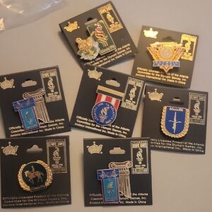 Atlanta Olympic Games Pin Set